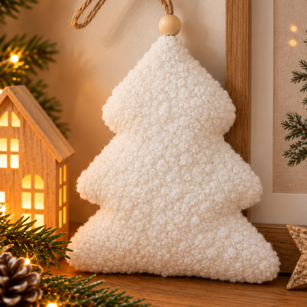 Sapin de Noël en tissu