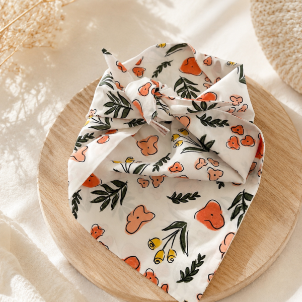 Chèche enfant en gaze de coton