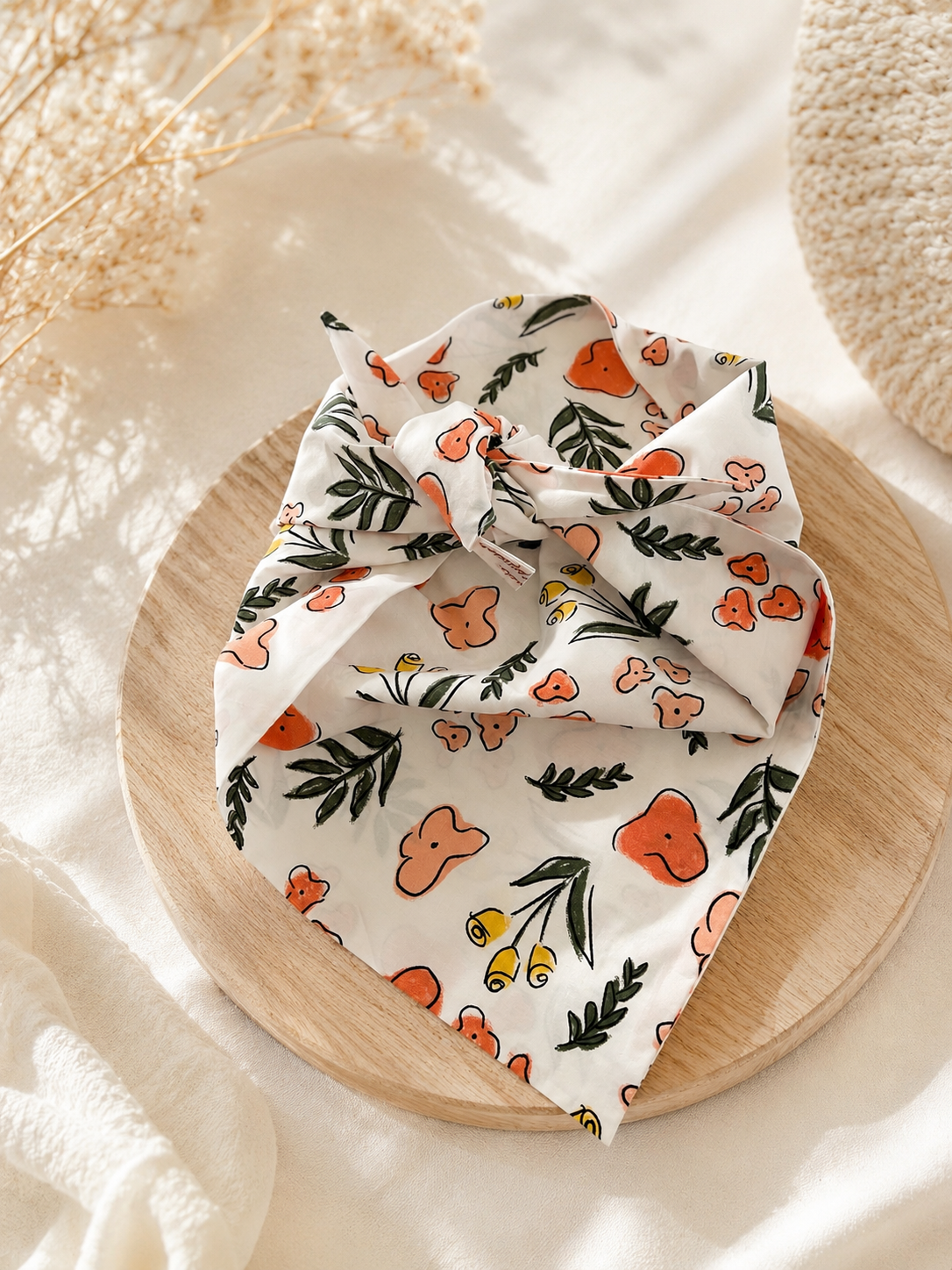 Chèche enfant en gaze de coton
