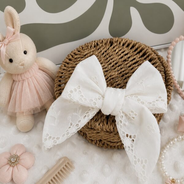 Barrettes noeuds cheveux