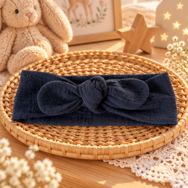Bandeau bébé gaze de coton