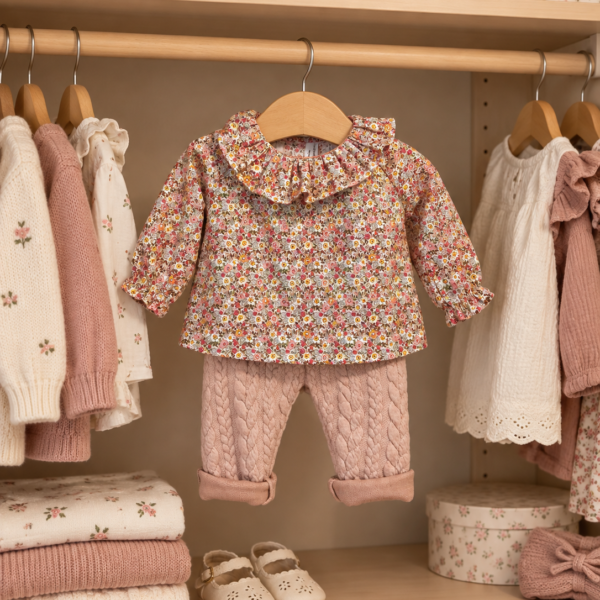 Blouse et sarouel bébé