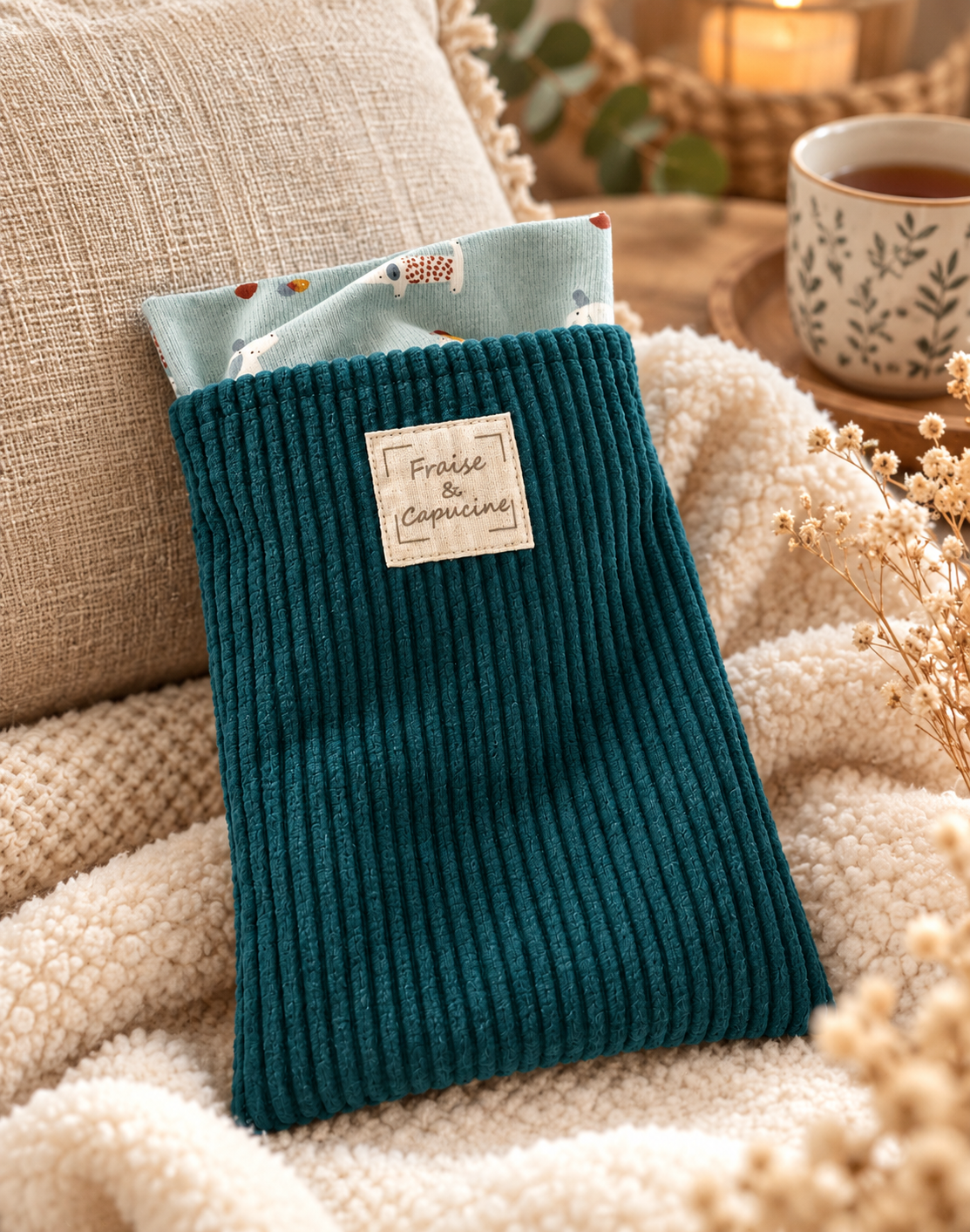 Bouillotte grain de blé