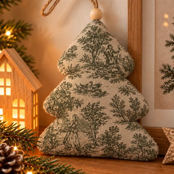 Sapin de Noël en tissu